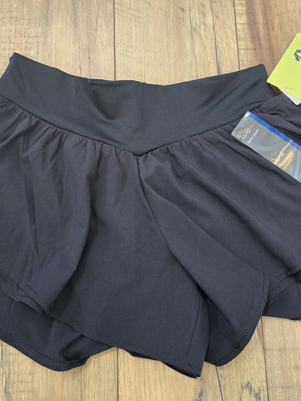 all in motion Black Layered Athletic Shorts for Kids